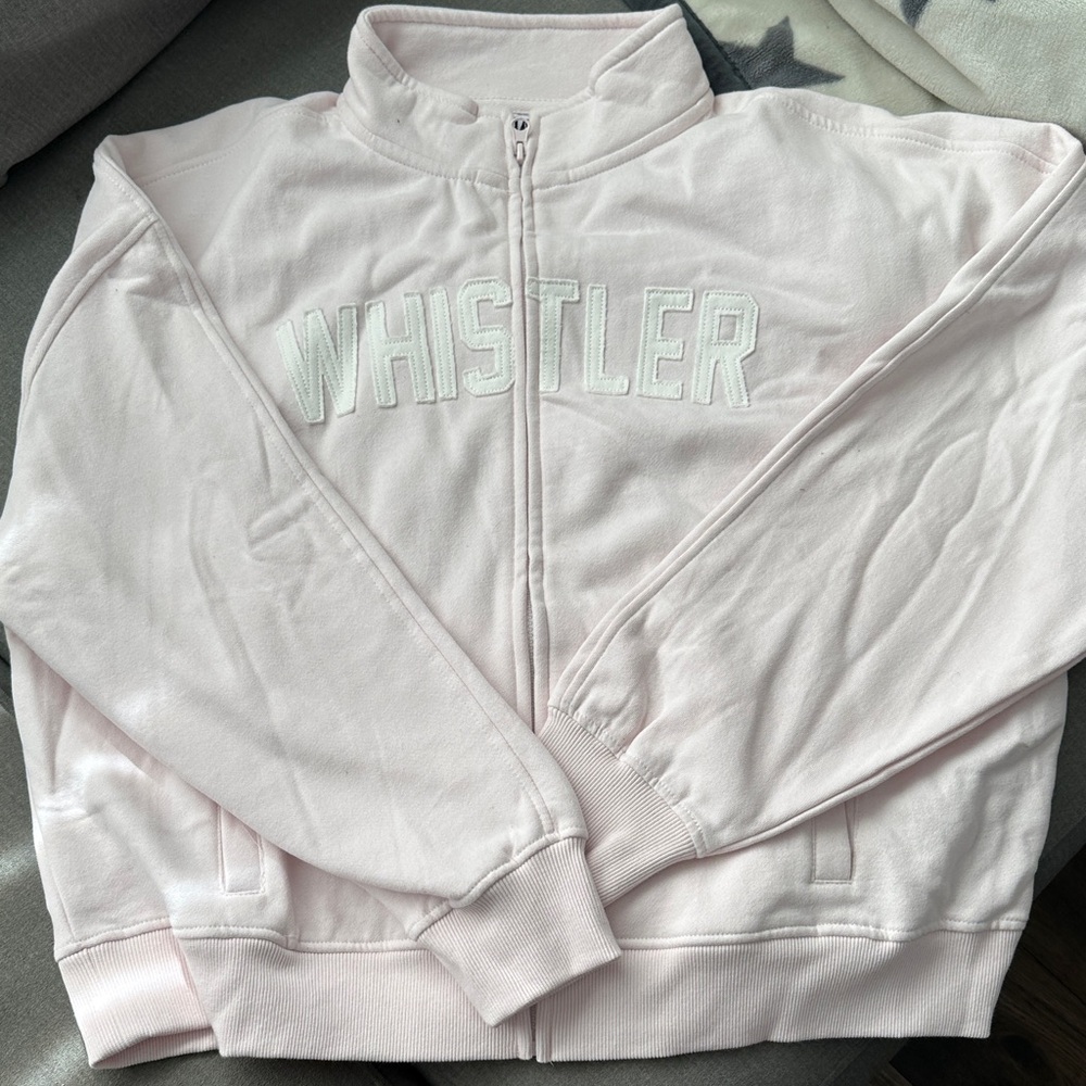 Harlow Soft Pink Zip-Up Jacket